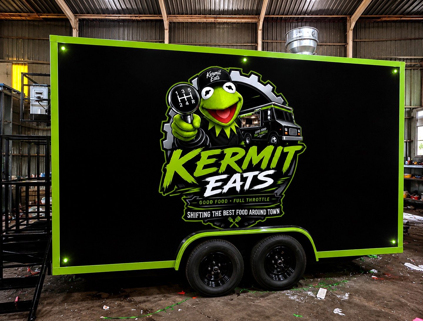 Kermit Eats — Trailer4days build